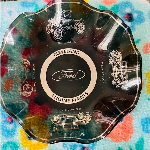 Cleveland Engine Plants Ford Plate and Coasters - Picture 2 of 4